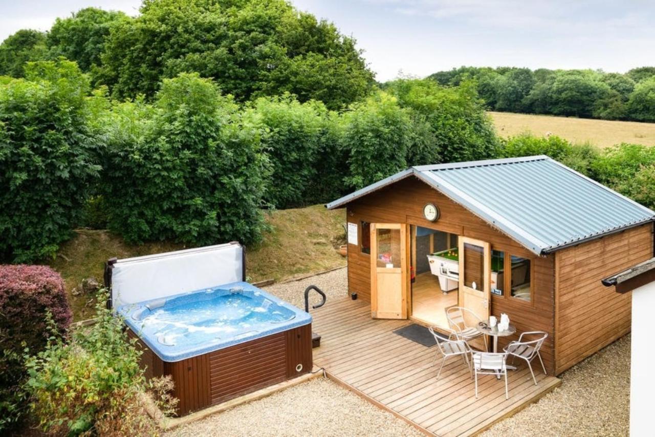 3 Bed Cottage With Hot Tub & Near New Quay Wales Llandysul Extérieur photo